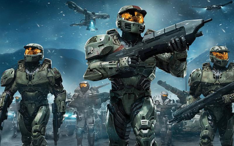Halo é uma série de jogos desenvolvida pela Bungie e publicada pela Microsoft 4
